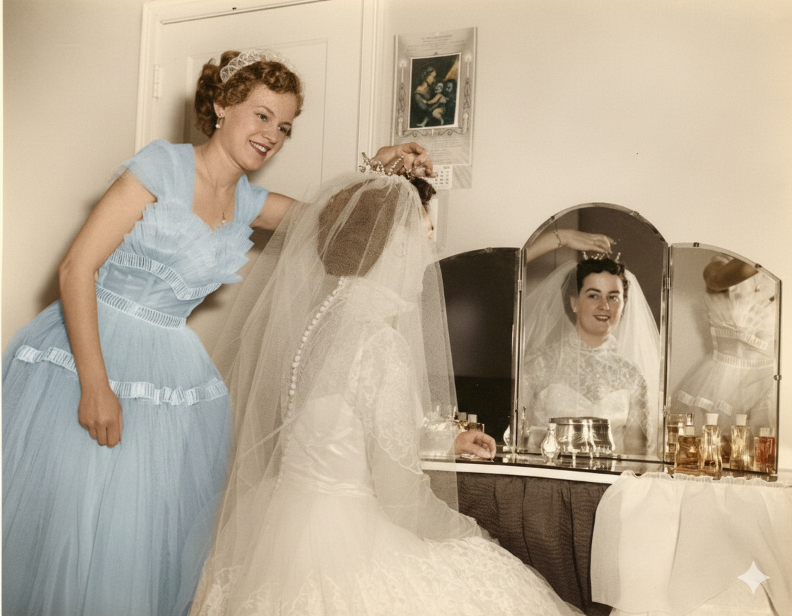 Mom-Dad Wedding 1953 (11)